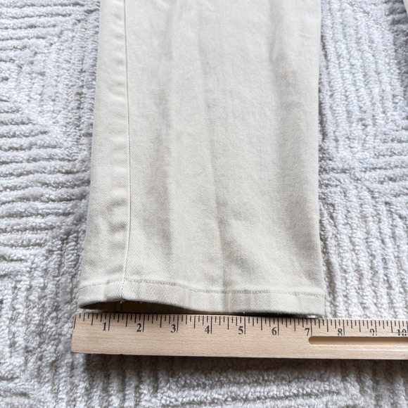 Jones New York Pants Women's 12 Khaki Beige Straight Leg Work Basics Casual - Picture 11 of 12